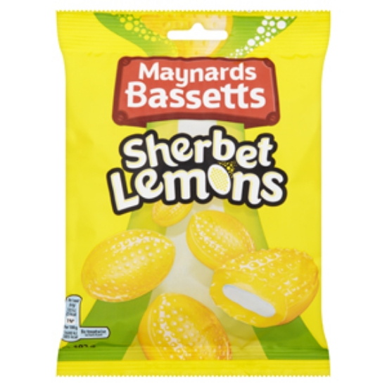 Picture of Bags Sherbet Lemons 200g Maynard Bassetts x12